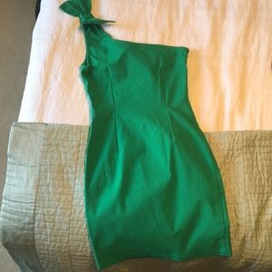 Green dress